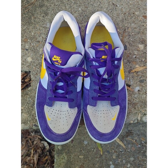 Nike SB Force 58 Yellow Purple Amarillo White DV5477-500 - Picture 6 of 11